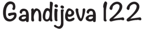 Gandijeva 122 Logo